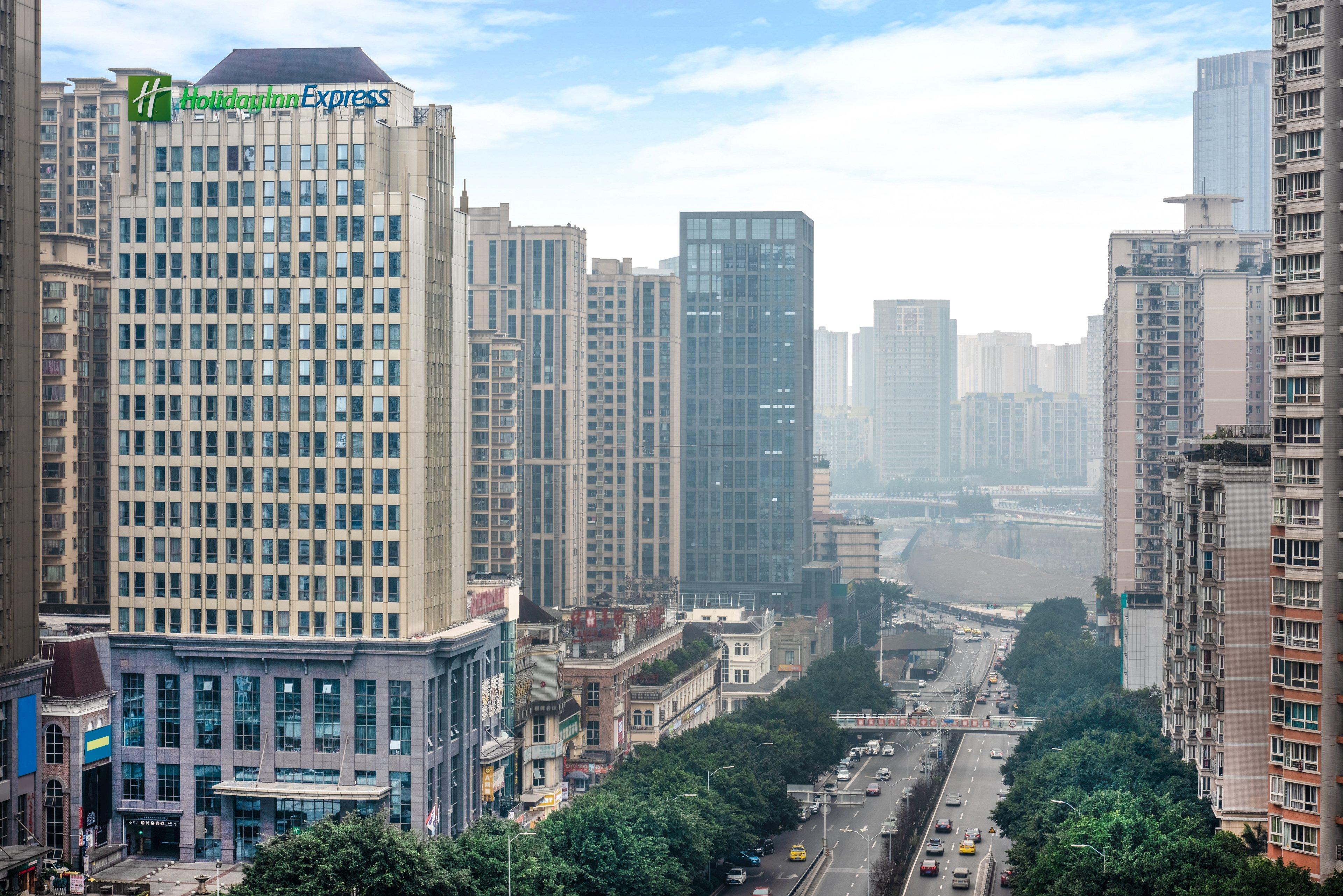 Holiday Inn Express Chongqing Guanyinqiao By Ihg Ngoại thất bức ảnh