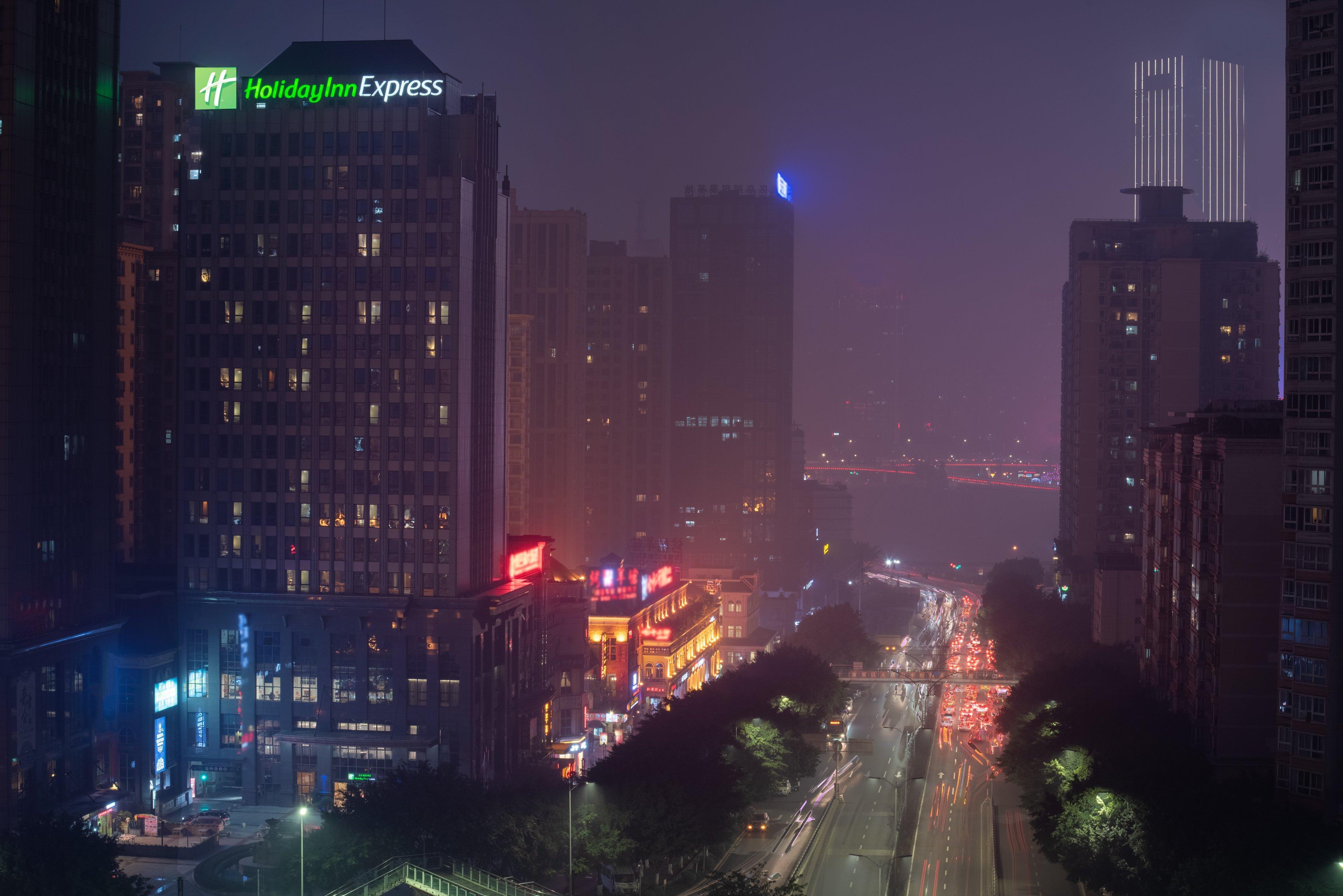 Holiday Inn Express Chongqing Guanyinqiao By Ihg Ngoại thất bức ảnh